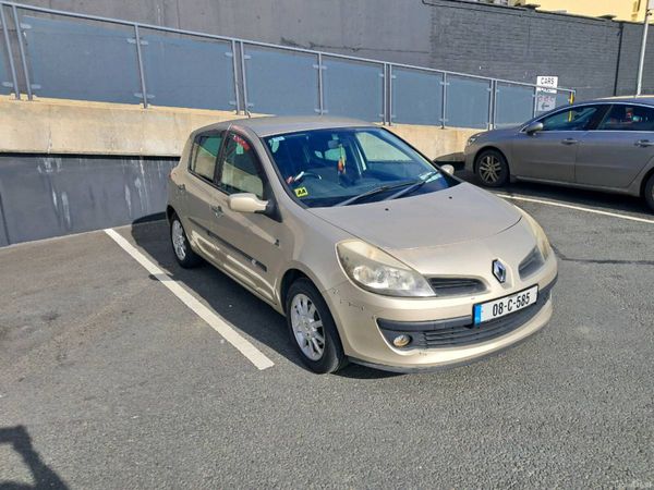 Renault Clio Hatchback, Petrol, 2008, Yellow