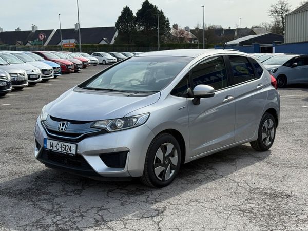 Honda Fit Hatchback, Petrol Hybrid, 2014, Silver