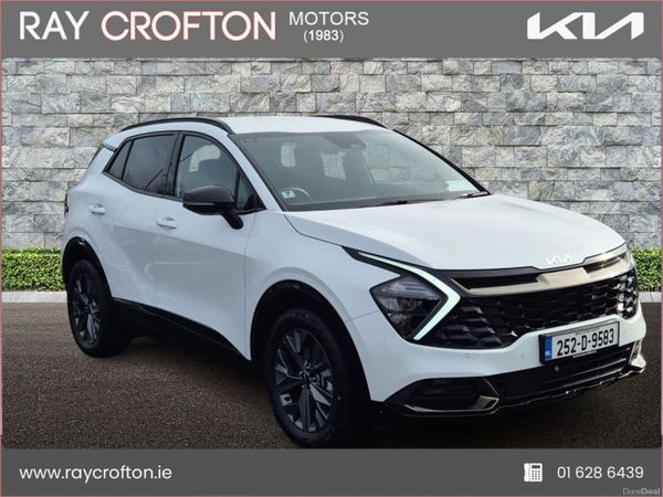 Kia Sportage SUV, Petrol Hybrid, 2025, White