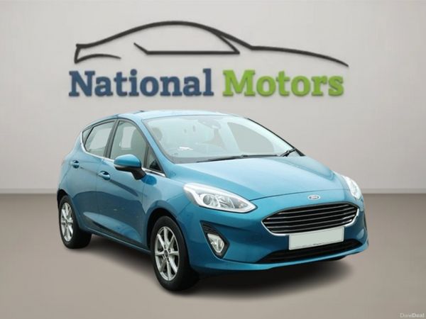 Ford Fiesta Hatchback, Petrol, 2018, Blue