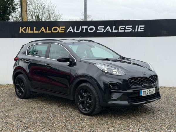 Kia Sportage SUV, Diesel Hybrid, 2021, Black