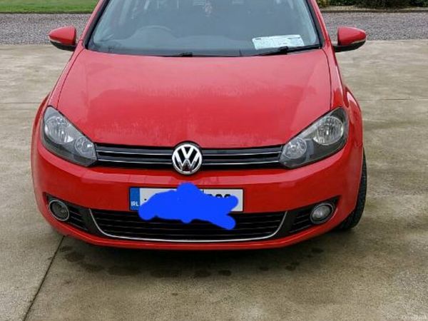 Volkswagen Golf Hatchback, Diesel, 2011, Red