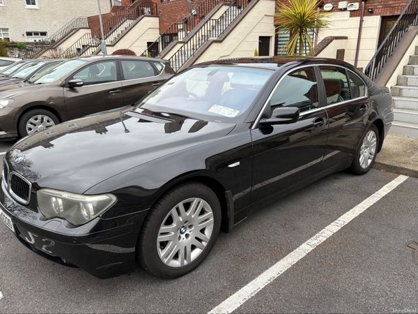 BMW 7-Series Saloon, Diesel, 2003, Black