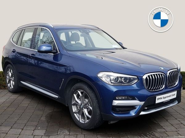 BMW X3 SUV, Petrol Plug-in Hybrid, 2021, Blue