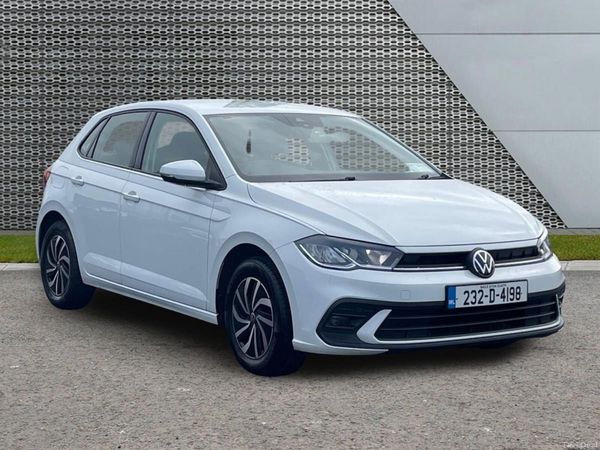 Volkswagen Polo Hatchback, Petrol, 2023, White