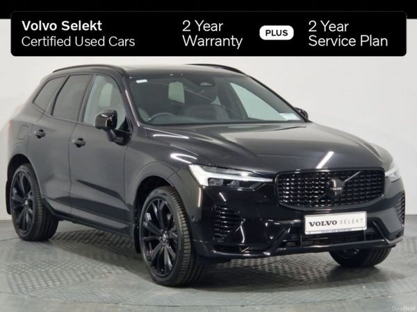 Volvo XC60 SUV, Petrol Plug-in Hybrid, 2024, Black