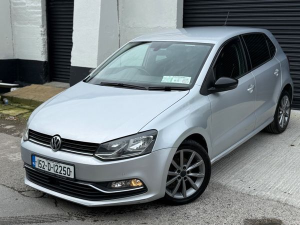 Volkswagen Polo Hatchback, Petrol, 2015, Silver