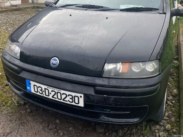 Fiat Punto Hatchback, Petrol, 2003, Black