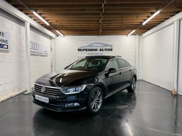 Volkswagen Passat Saloon, Diesel, 2019, Black