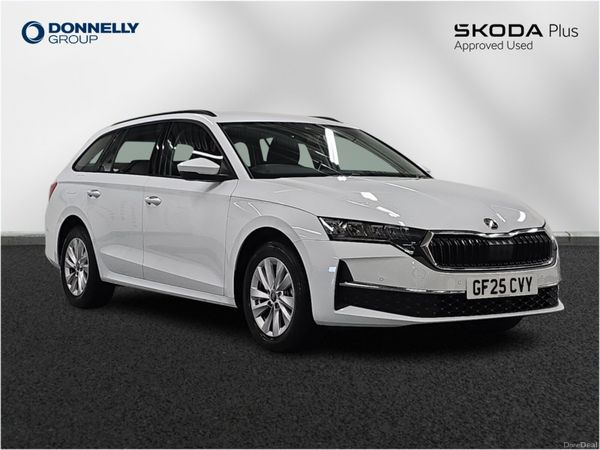 Skoda Octavia Estate, Diesel, 2025, White