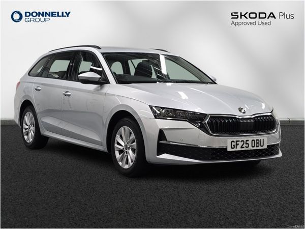 Skoda Octavia Estate, Diesel, 2025, Silver