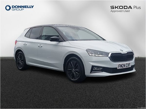 Skoda Fabia Hatchback, Petrol, 2024, White