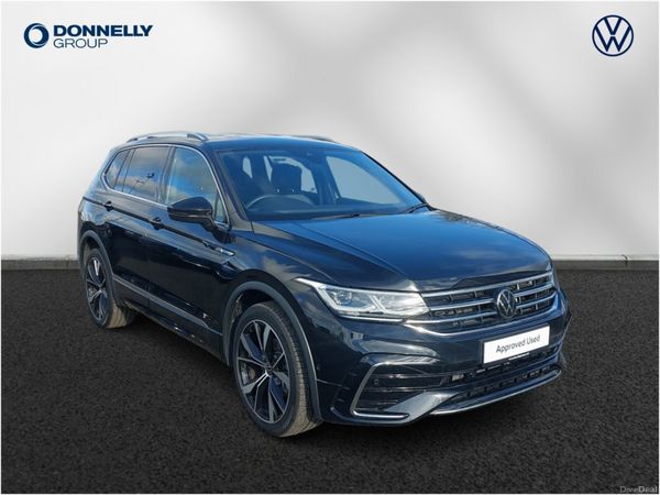 Volkswagen Tiguan Allspace Estate, Petrol, 2025, Black