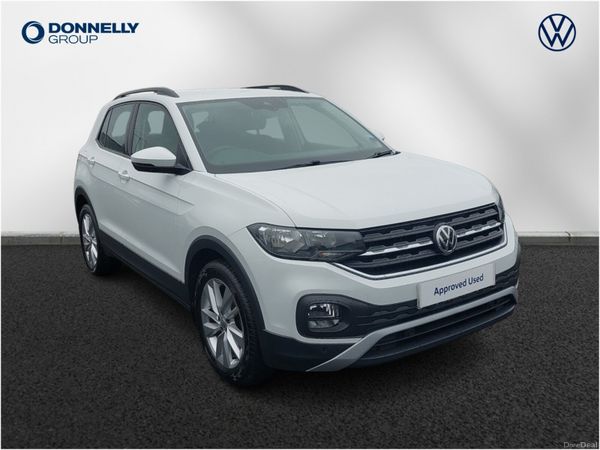 Volkswagen T-Cross Estate, Petrol, 2020, White