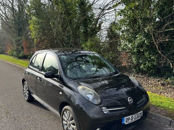 Nissan Micra Hatchback, Petrol, 2009, Black