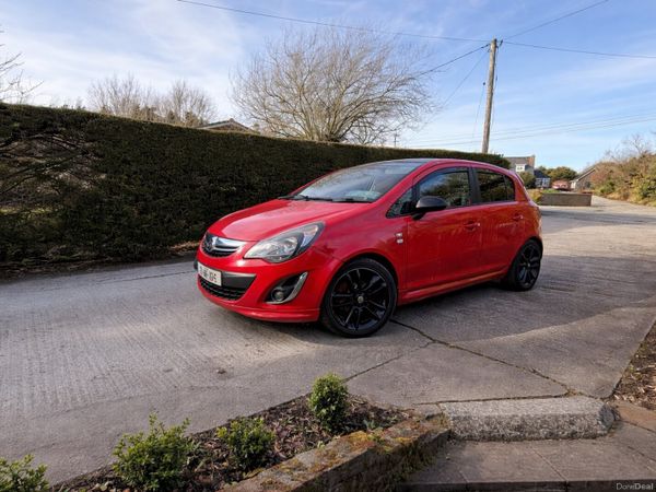 Vauxhall Corsa Hatchback, Diesel, 2013, Red