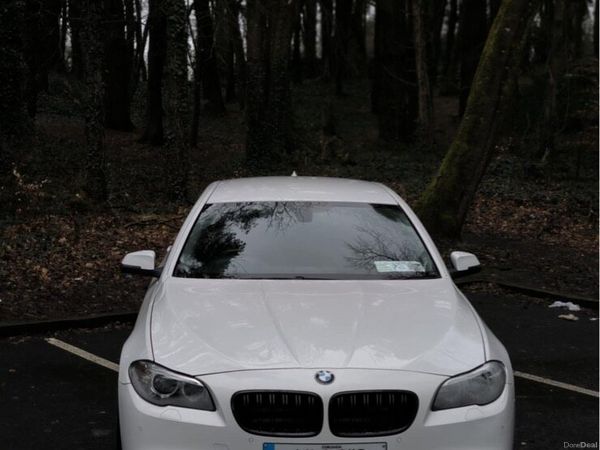 BMW 5-Series Saloon, Diesel, 2014, White