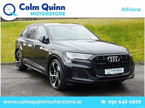 Audi Q7 SUV, Petrol Plug-in Hybrid, 2023, Black