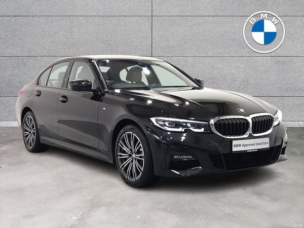 BMW 3-Series Saloon, Petrol Plug-in Hybrid, 2021, Black