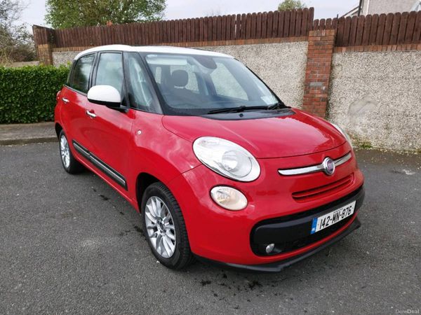 Fiat 500L MPV, Diesel, 2014, Red