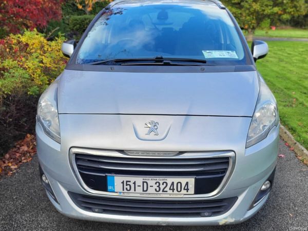 Peugeot 5008 MPV, Diesel, 2015, Silver