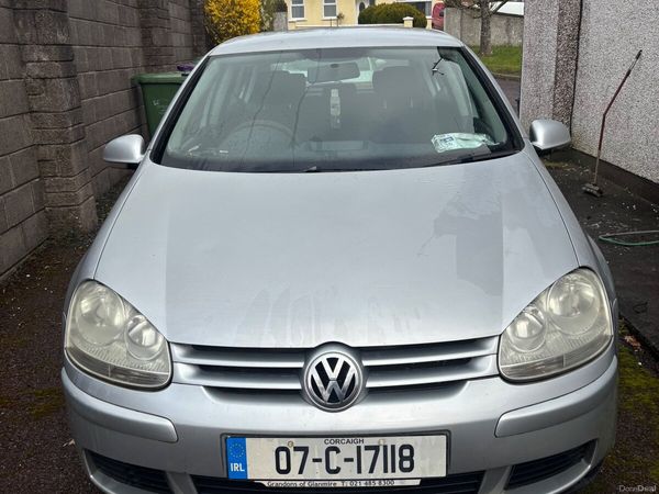 Volkswagen Golf Hatchback, Petrol, 2007, Silver