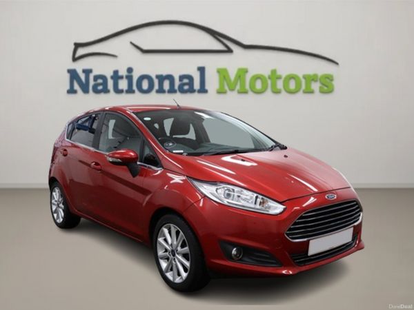 Ford Fiesta Hatchback, Petrol, 2014, Red