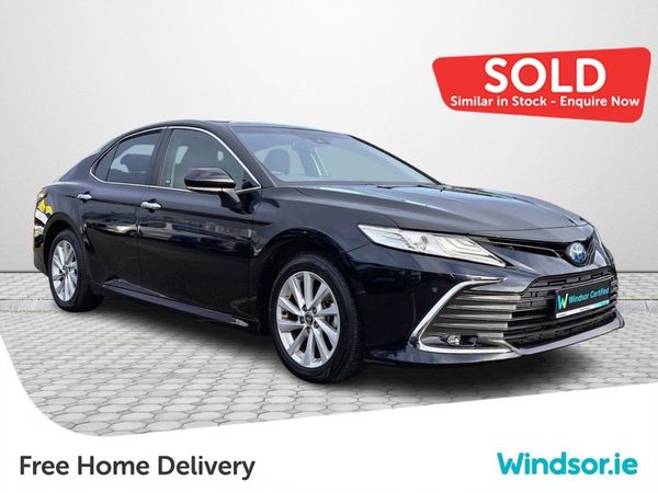 Toyota Camry Saloon, Petrol Hybrid, 2021, Black