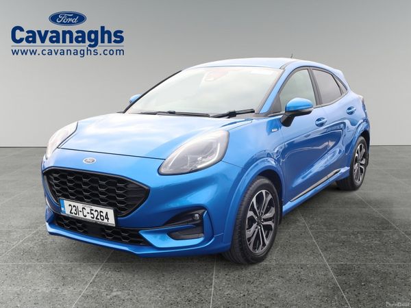 Ford Puma MPV, Petrol Hybrid, 2023, Blue