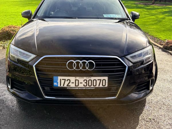 Audi A3 Saloon, Petrol, 2017, Black