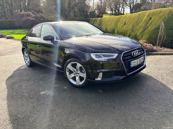 Audi A3 Saloon, Petrol, 2017, Black