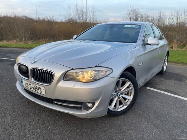 BMW 5-Series Saloon, Diesel, 2013, Silver
