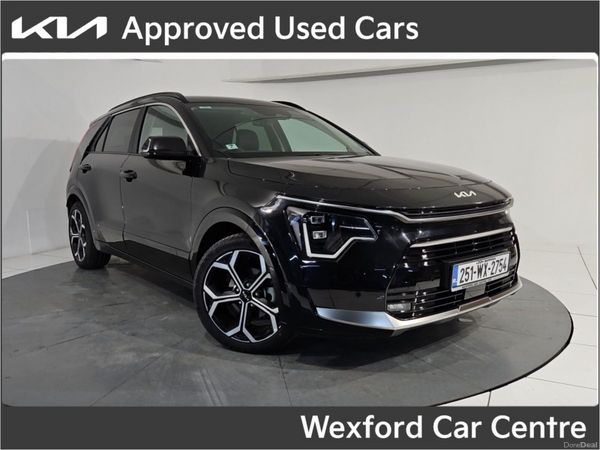 Kia Niro Hatchback, Petrol Plug-in Hybrid, 2025, Black