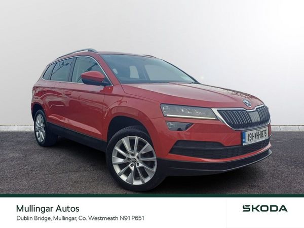 Skoda Karoq Estate, Diesel, 2019, Red