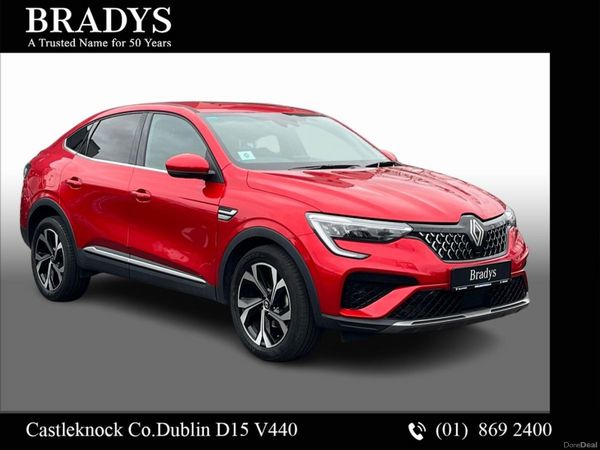 Renault Arkana SUV, Petrol, 2024, Red