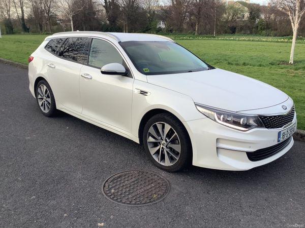 Kia Optima Estate, Diesel, 2018, White