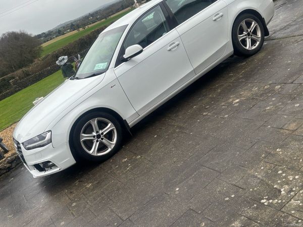 Audi A4 Saloon, Diesel, 2013, White