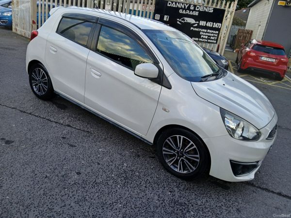 Mitsubishi Mirage Hatchback, Petrol, 2016, White