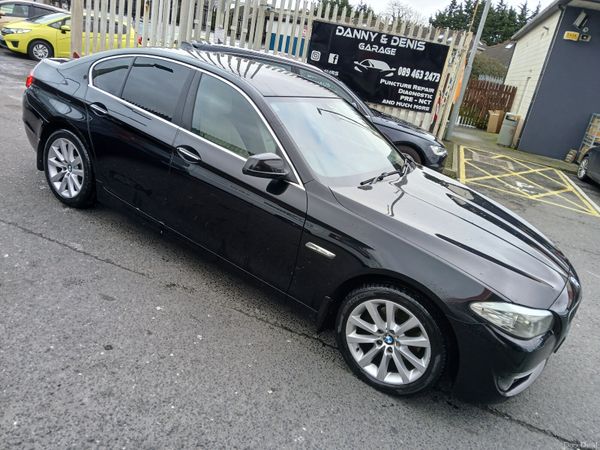 BMW 5-Series Saloon, Diesel, 2012, Black