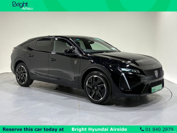 Peugeot 408 Hatchback, Petrol, 2023, Black