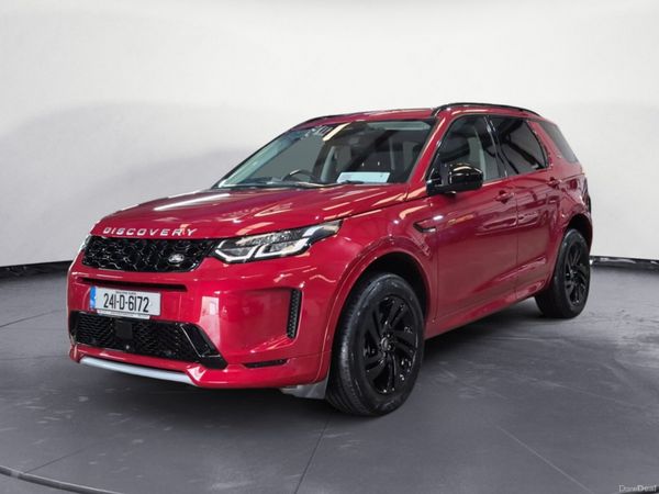 Land Rover Discovery Sport SUV, Petrol Plug-in Hybrid, 2024, Red