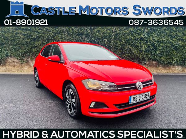 Volkswagen Polo Hatchback, Petrol, 2018, Red