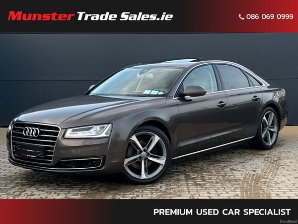 Audi A8 Saloon, Diesel, 2017, Brown
