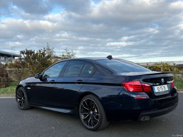 BMW 5-Series Saloon, Diesel, 2012, Black