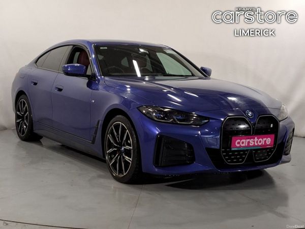 BMW i4 Saloon, Electric, 2022, Blue