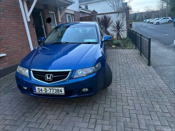 Honda Accord Saloon, Petrol, 2004, Blue