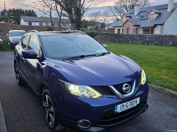 Nissan Qashqai SUV, Petrol, 2017, Blue