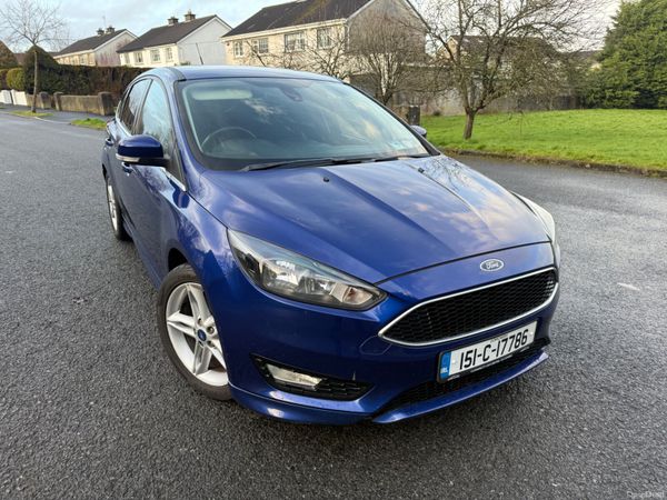 Ford Focus Hatchback, Petrol, 2015, Blue