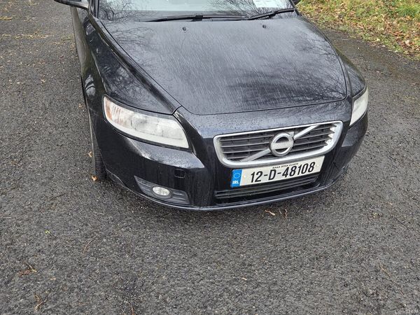 Volvo V50 Estate, Diesel, 2012, Black