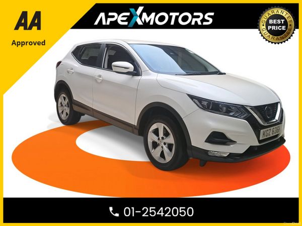Nissan Qashqai SUV, Diesel, 2018, White
